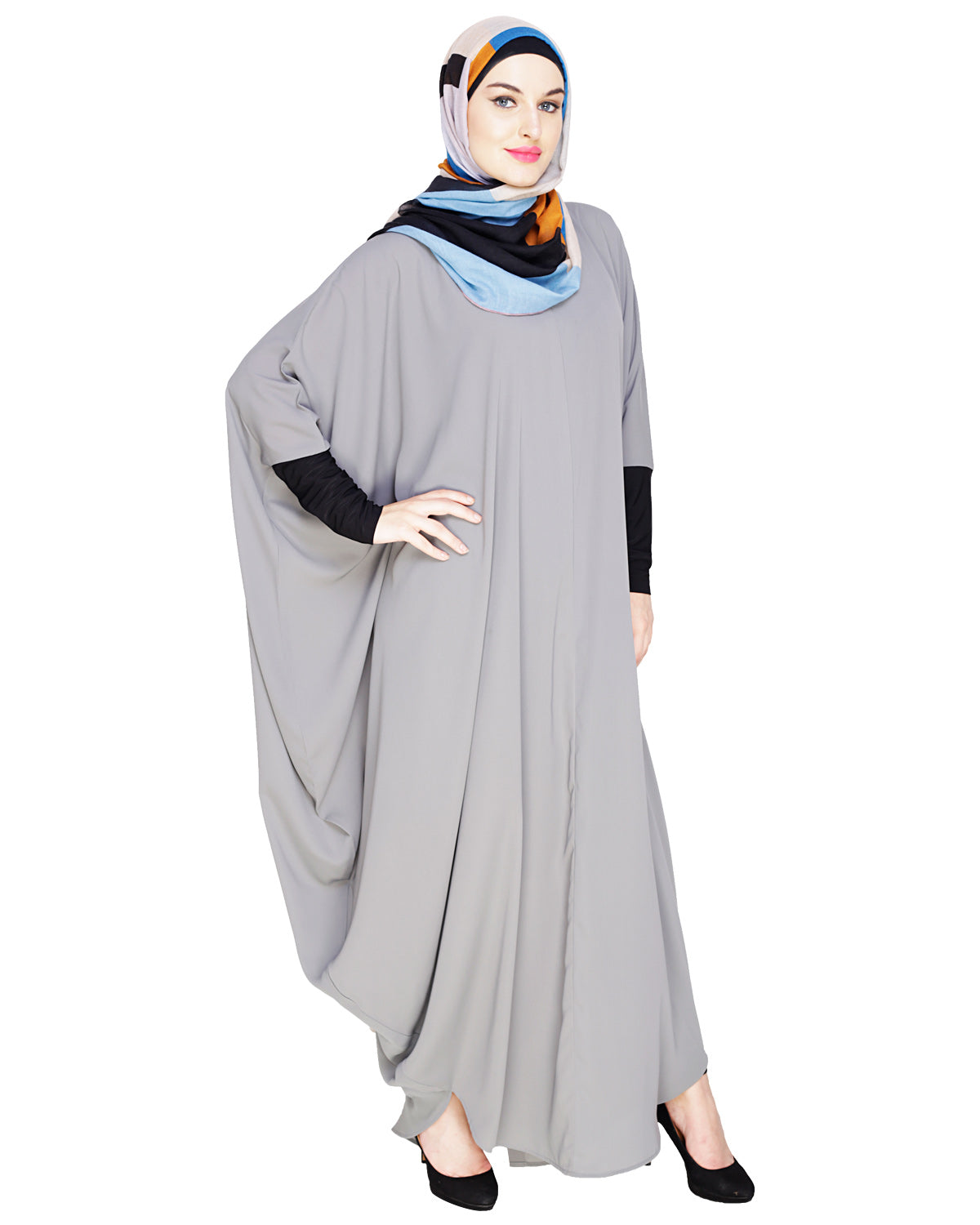 Quirky Jersy Sleeve Kaftan