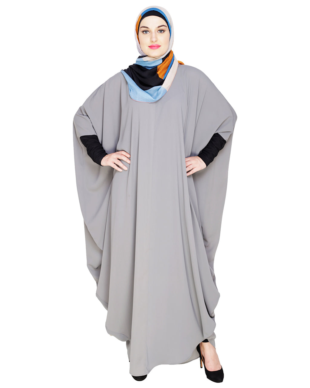 Quirky Jersy Sleeve Kaftan