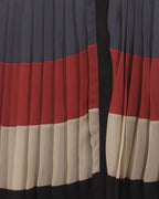 Multi Coloured Pleated Stylish Abaya
