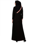 Pretty Pink Layered Abaya