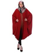 Maroon Kaftan Shrug