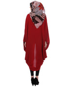 Maroon Kaftan Shrug