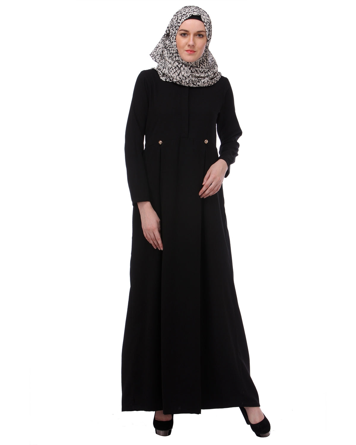 Flared Frock Style Abaya