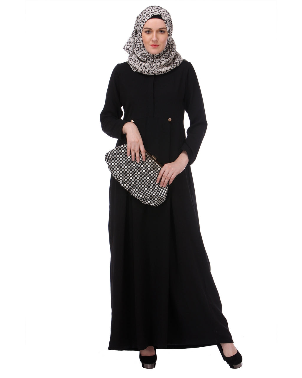 Flared Frock Style Abaya