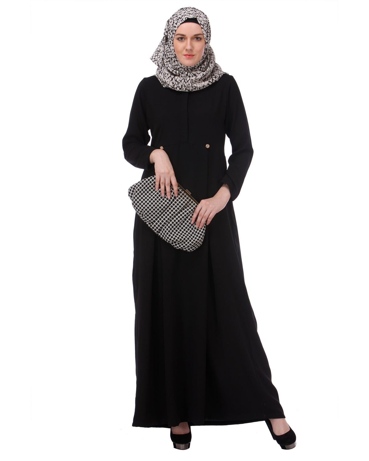 Flared Frock Style Abaya