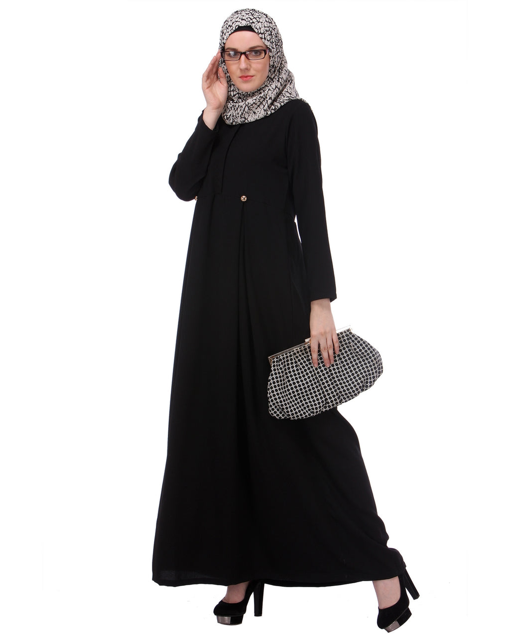 Flared Frock Style Abaya