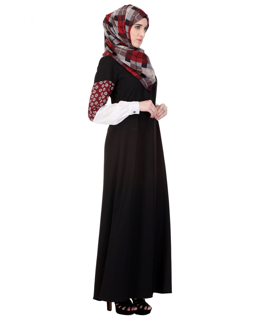 Lace Trim Kaftan