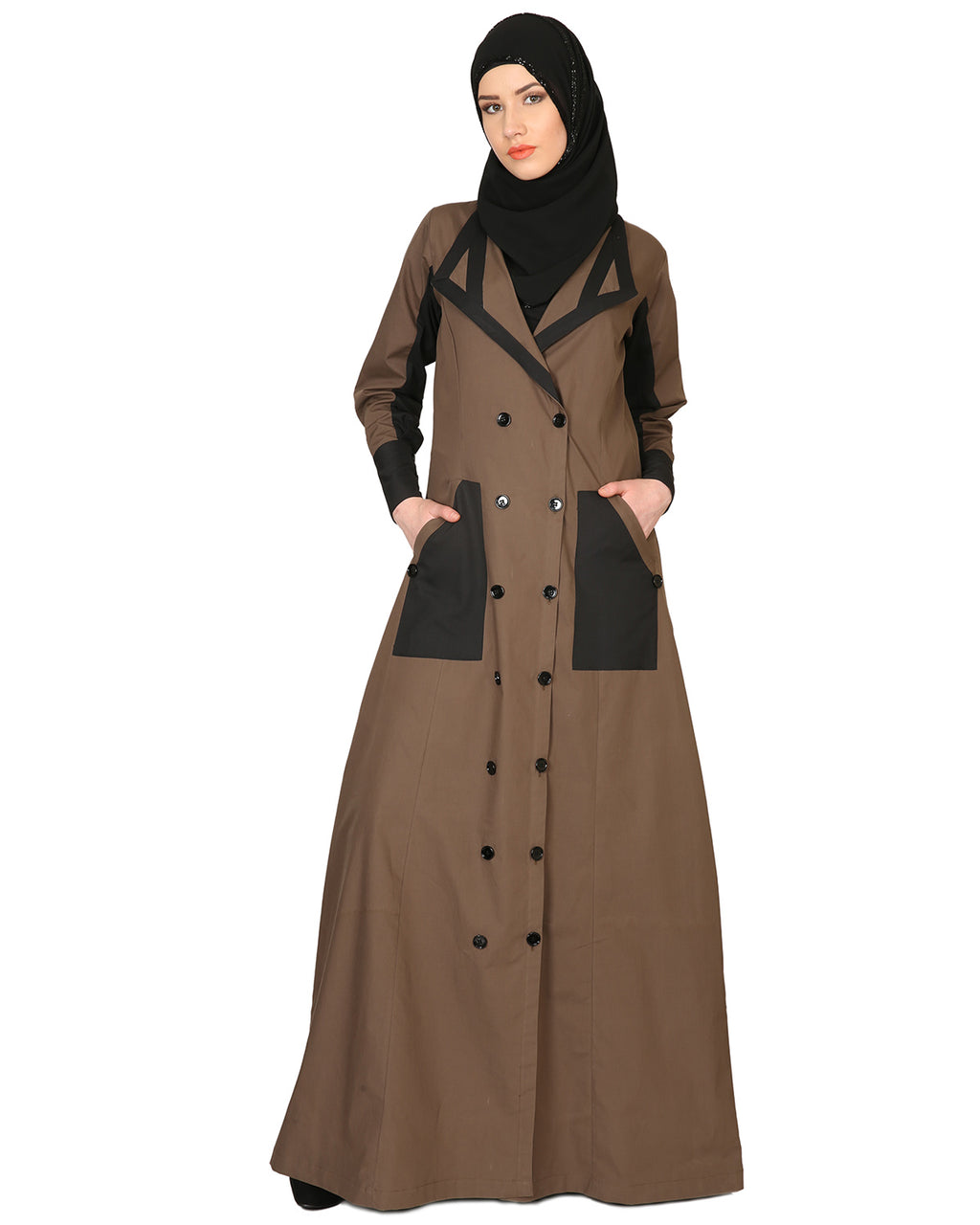 Trench Coat Style Abaya
