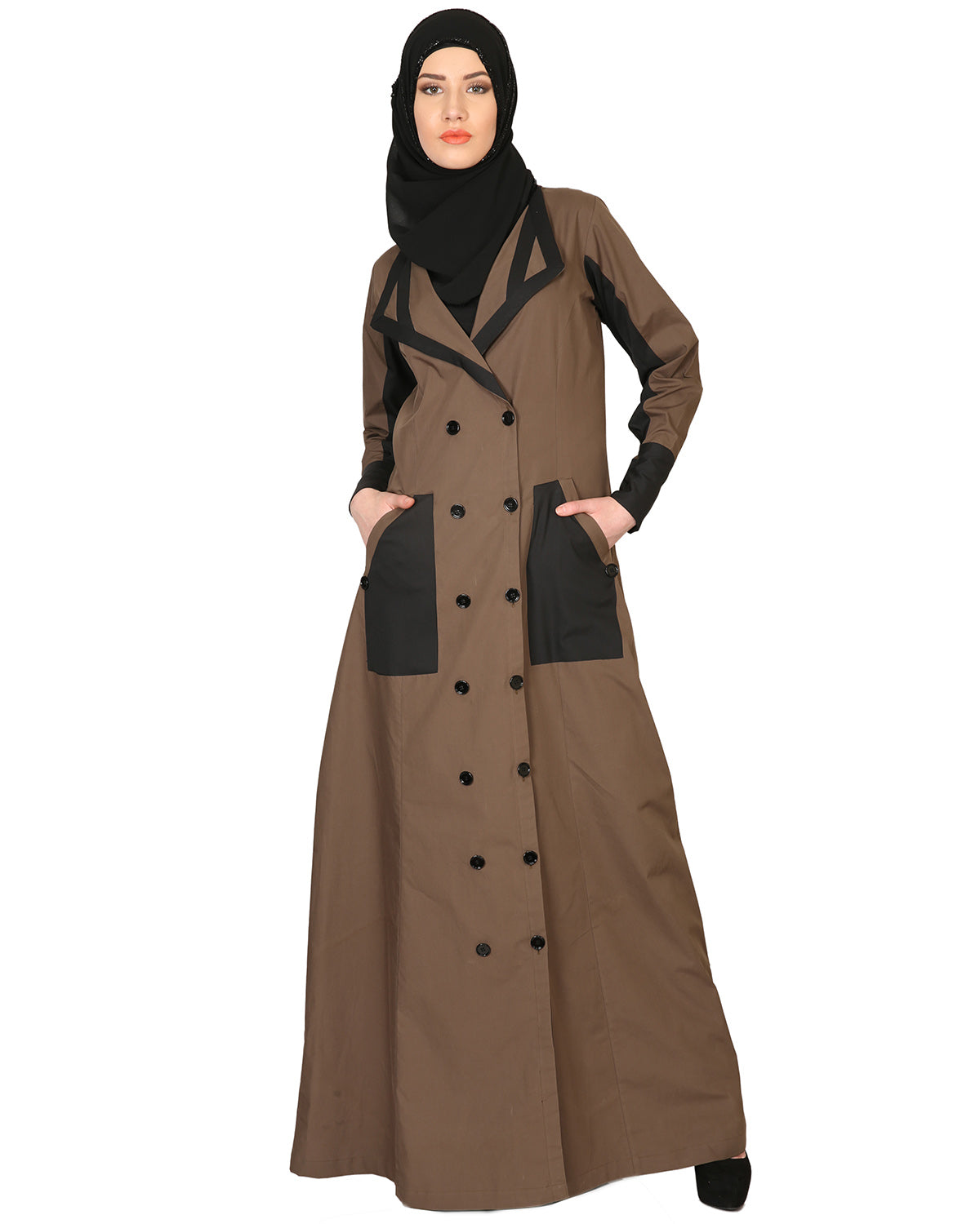 Trench Coat Style Abaya