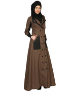 Trench Coat Style Abaya
