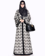 Double Layer Laced Abaya