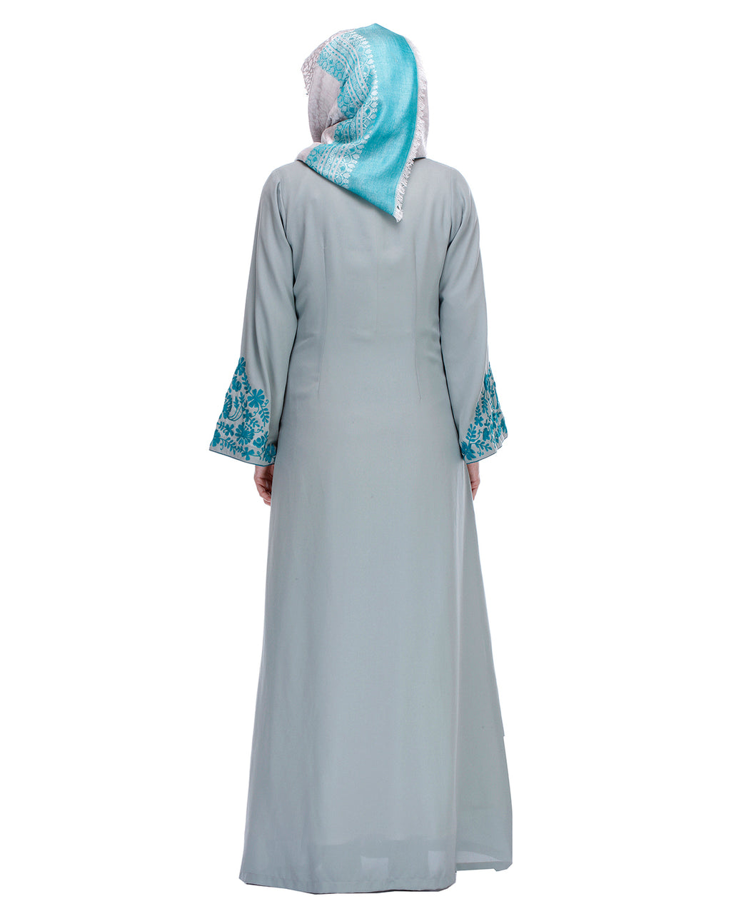 Sophisticated Abaya With Thread Embroidery