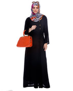 Minimal Black Abaya