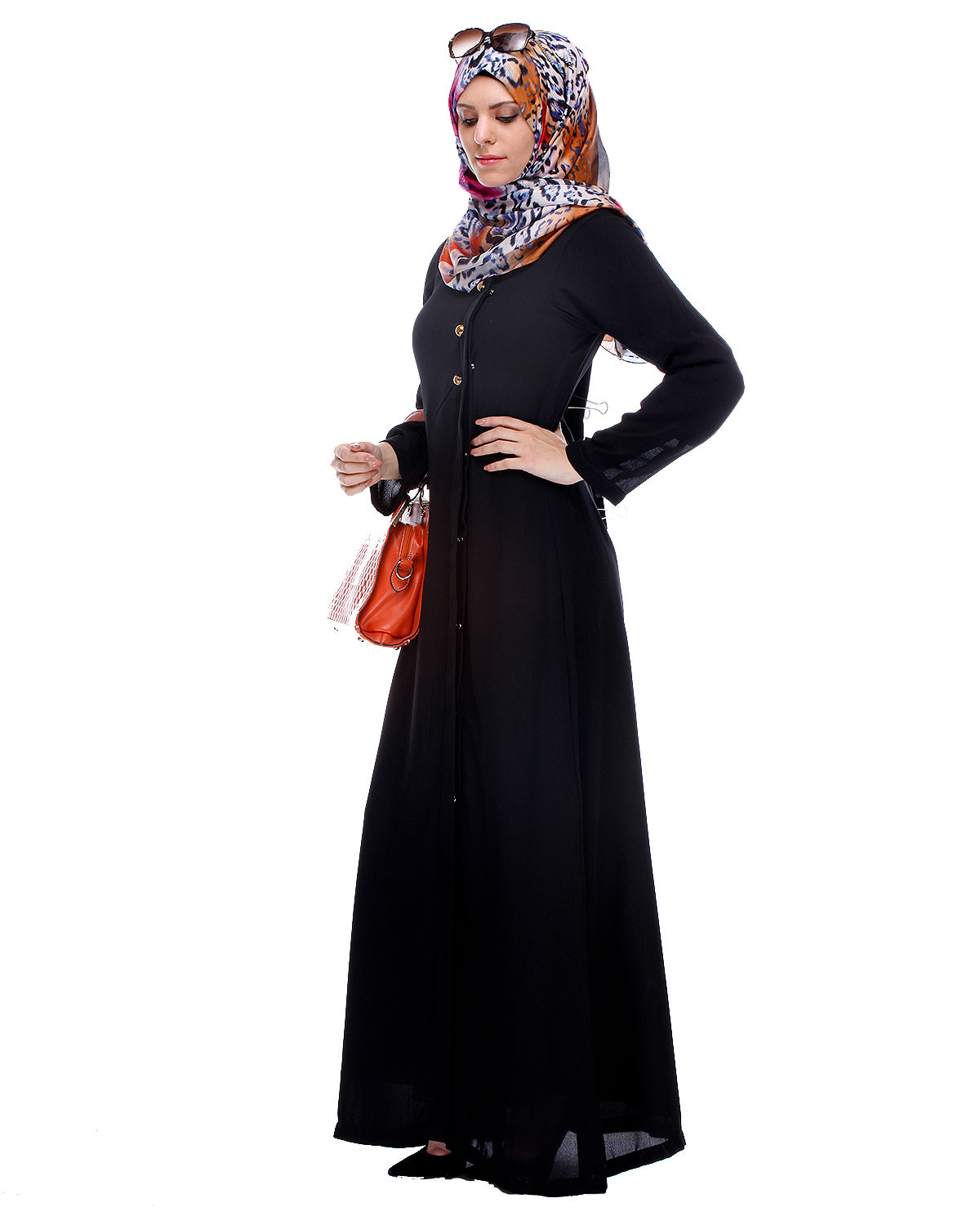 Minimal Black Abaya