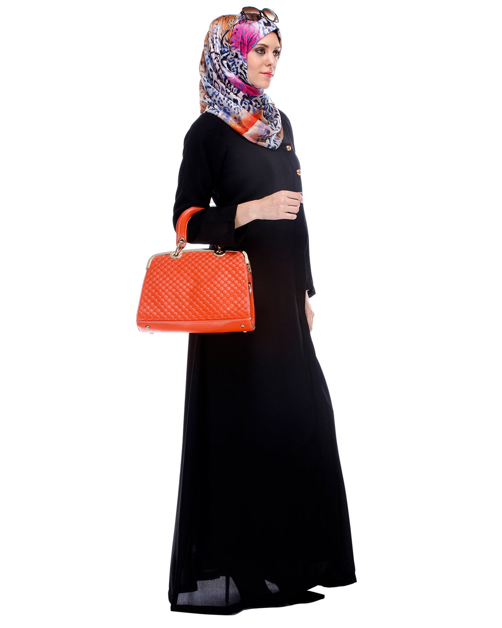 Minimal Black Abaya