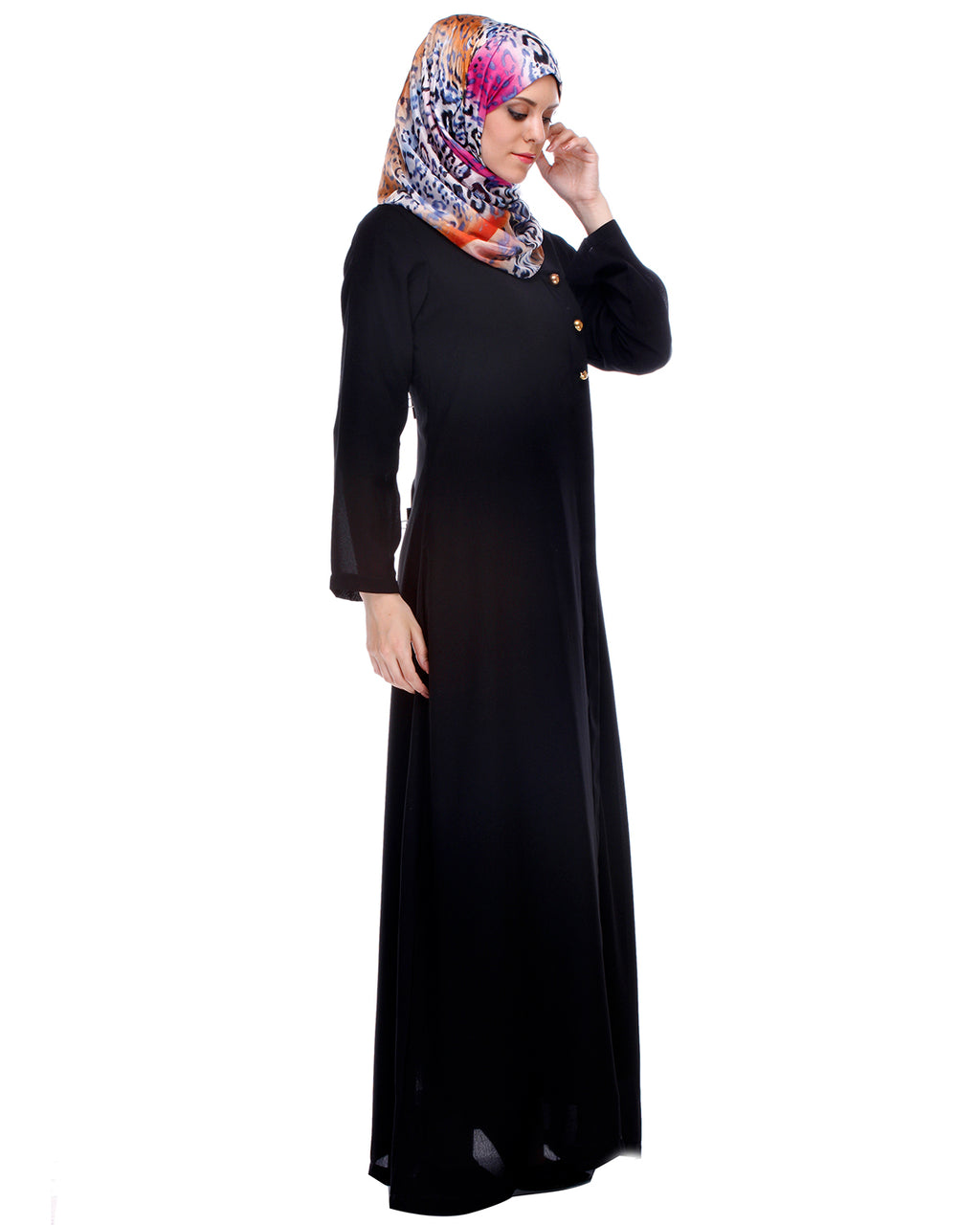 Minimal Black Abaya