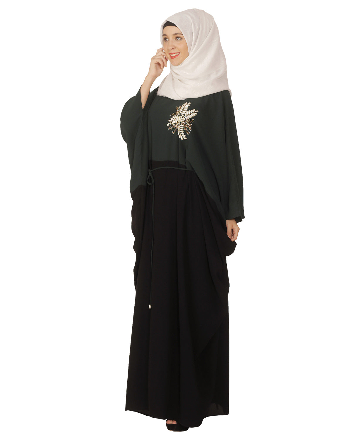 Pearl Embroidered Kaftan
