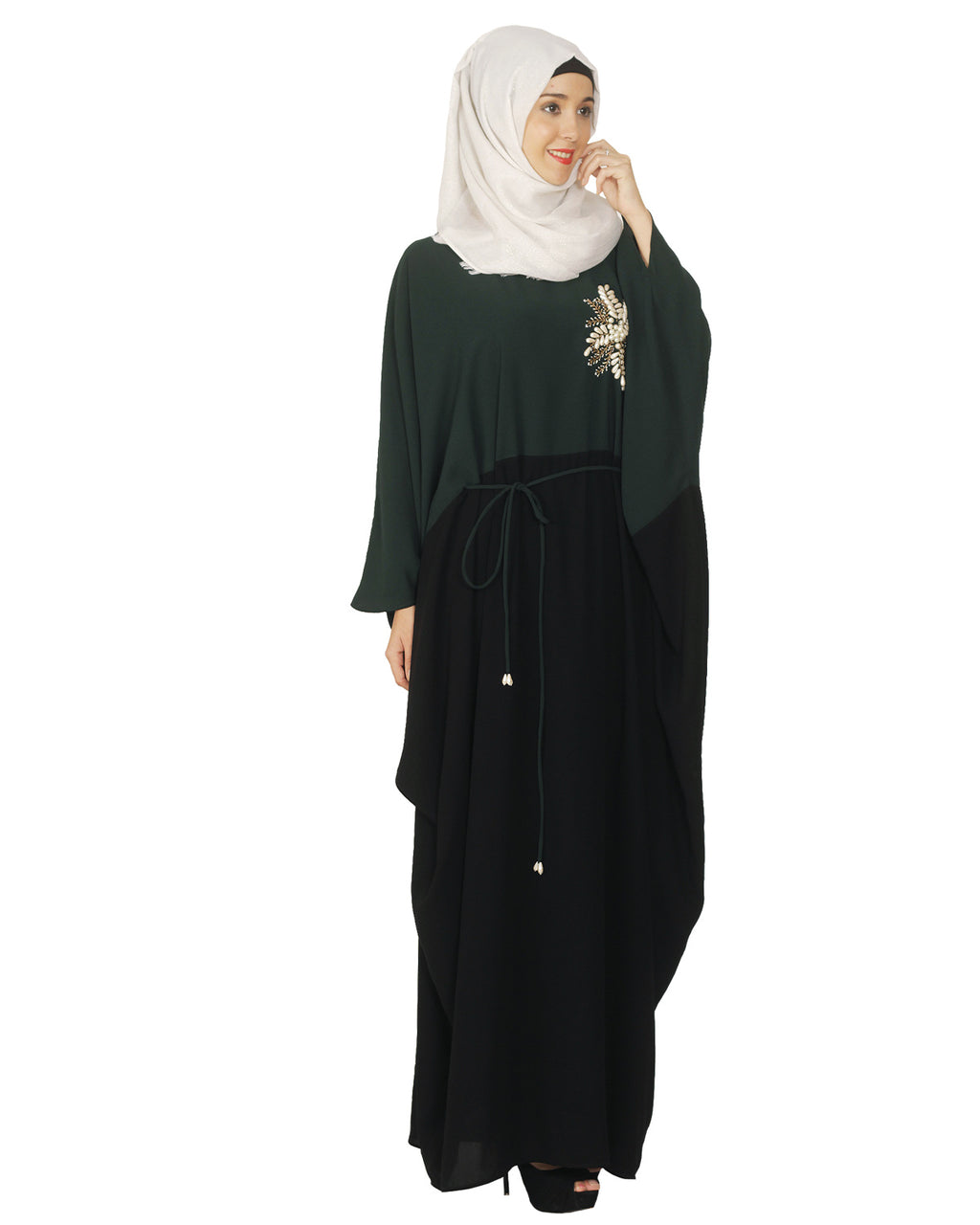 Pearl Embroidered Kaftan