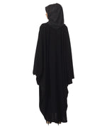 Black Kaftan with Embroidered Belt
