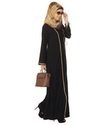 Jacket Style Closed Abaya