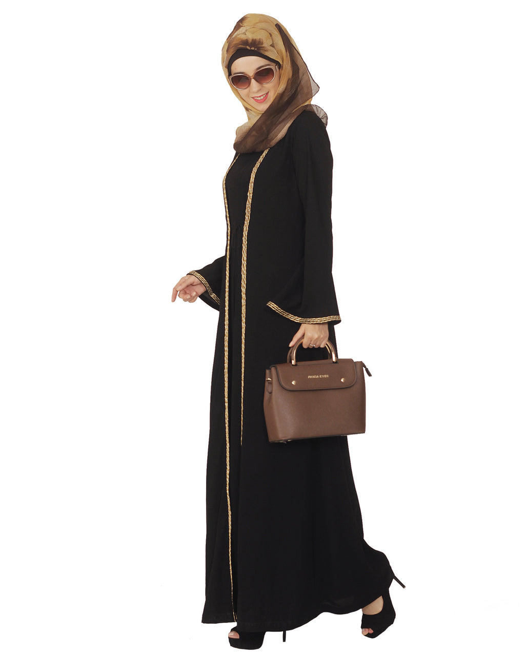 Jacket Style Closed Abaya