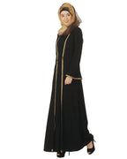 Jacket Style Closed Abaya