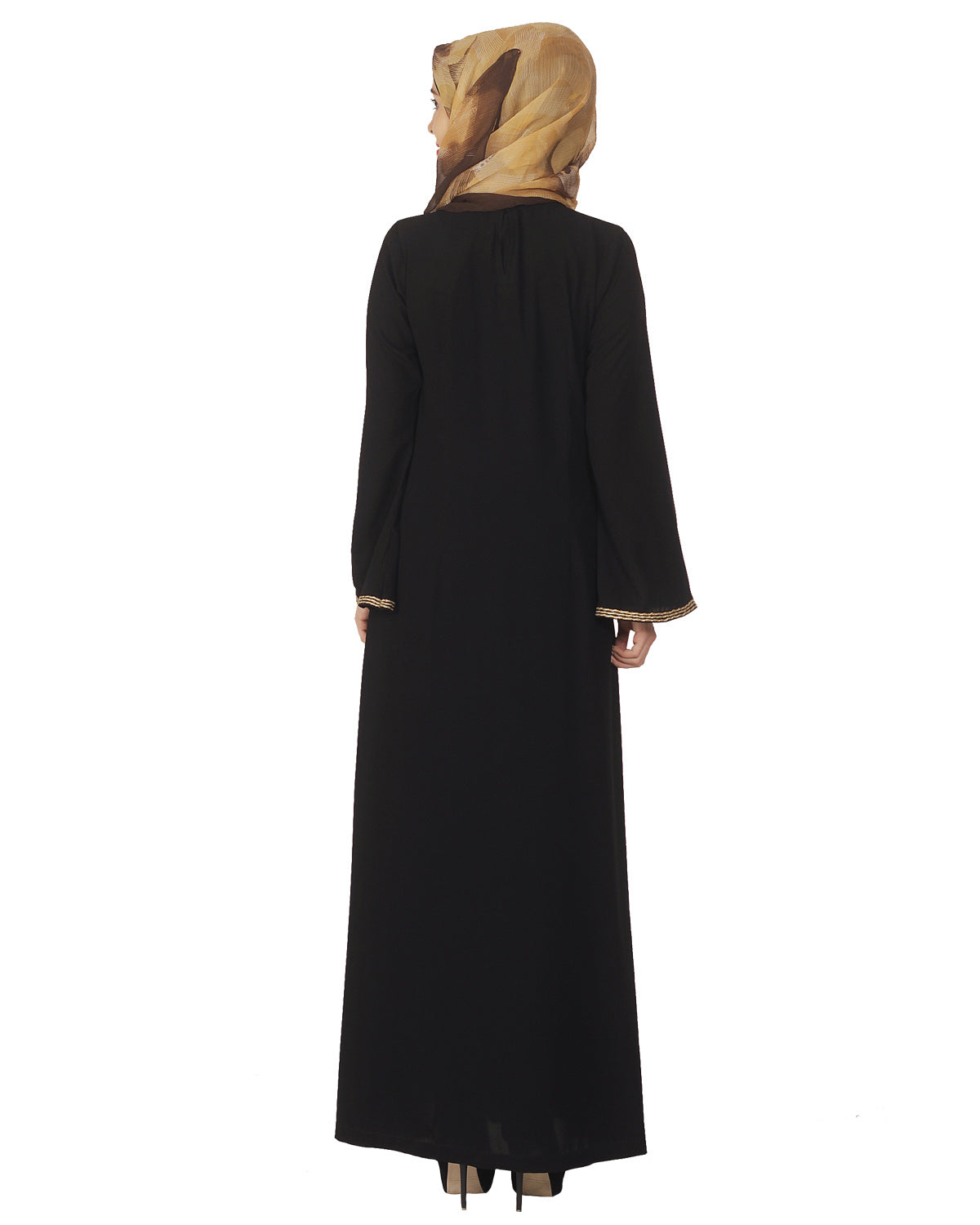 Jacket Style Closed Abaya