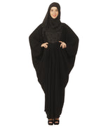 Black Embroidered Kaftan
