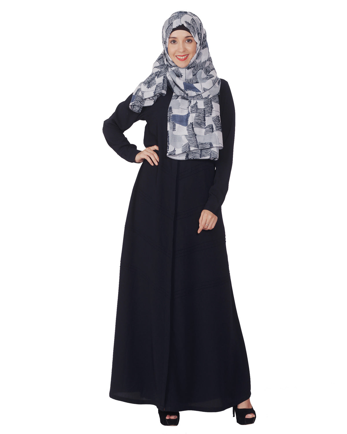 Pintuck Abaya