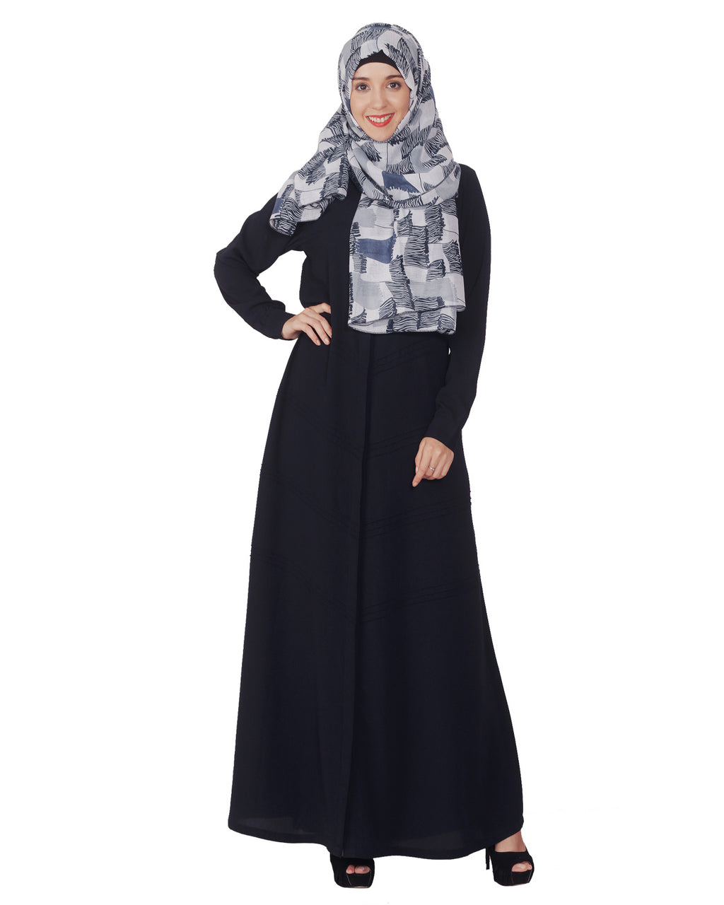 Pintuck Abaya