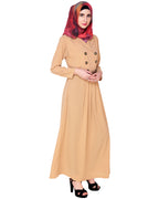 Fawn Coat Style Abaya