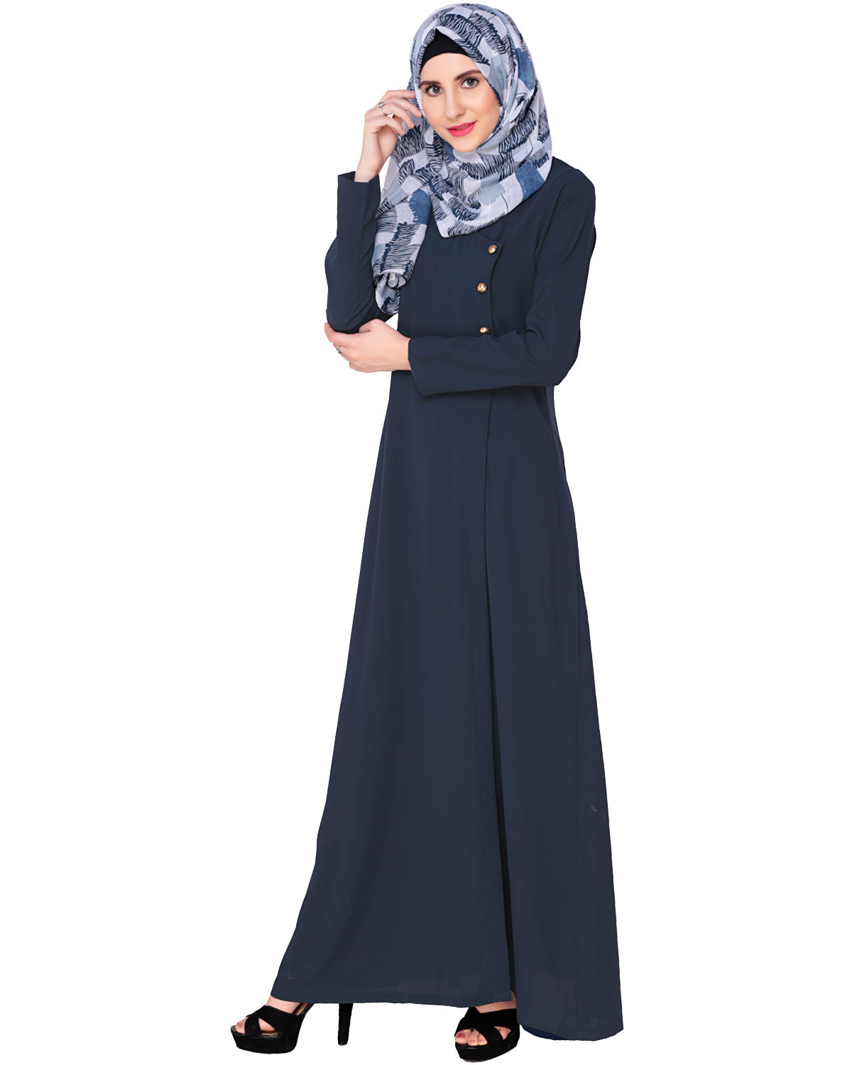 Minimal Black Abaya