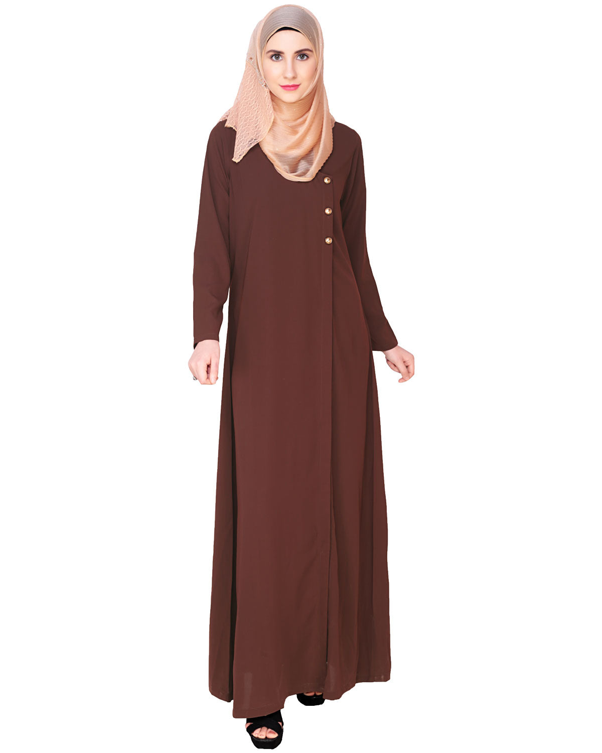 Minimal Black Abaya