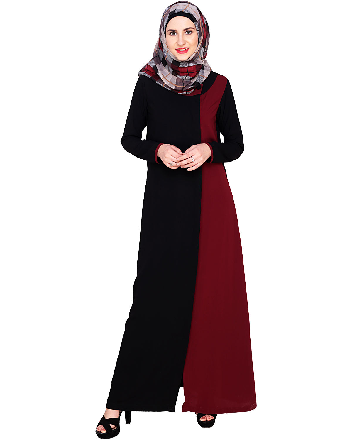 Sophisticated Panel Abaya