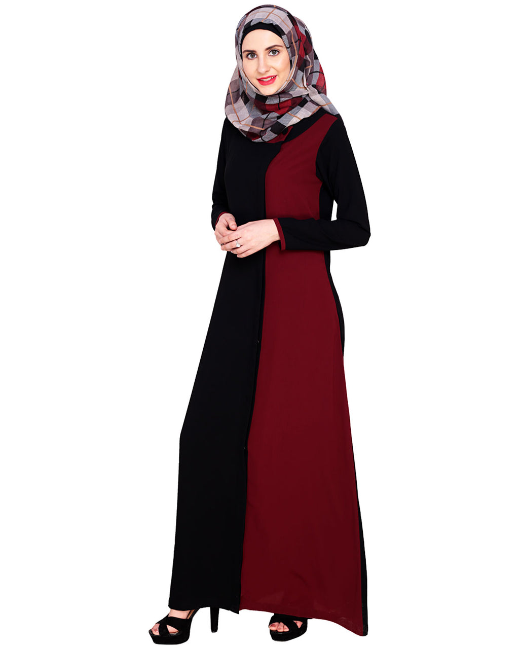 Sophisticated Panel Abaya