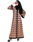 Double Layer Laced Abaya