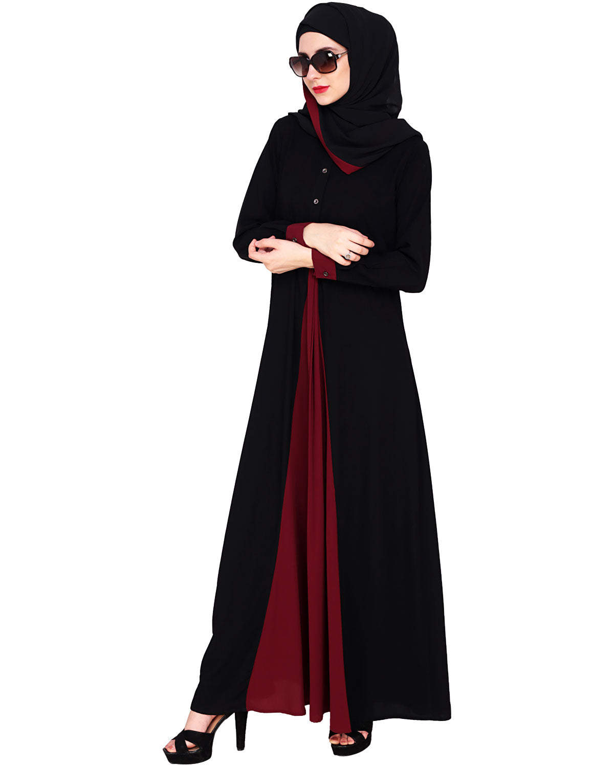 Pretty Layered Abaya