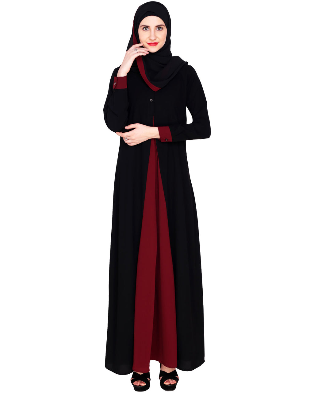 Pretty Layered Abaya