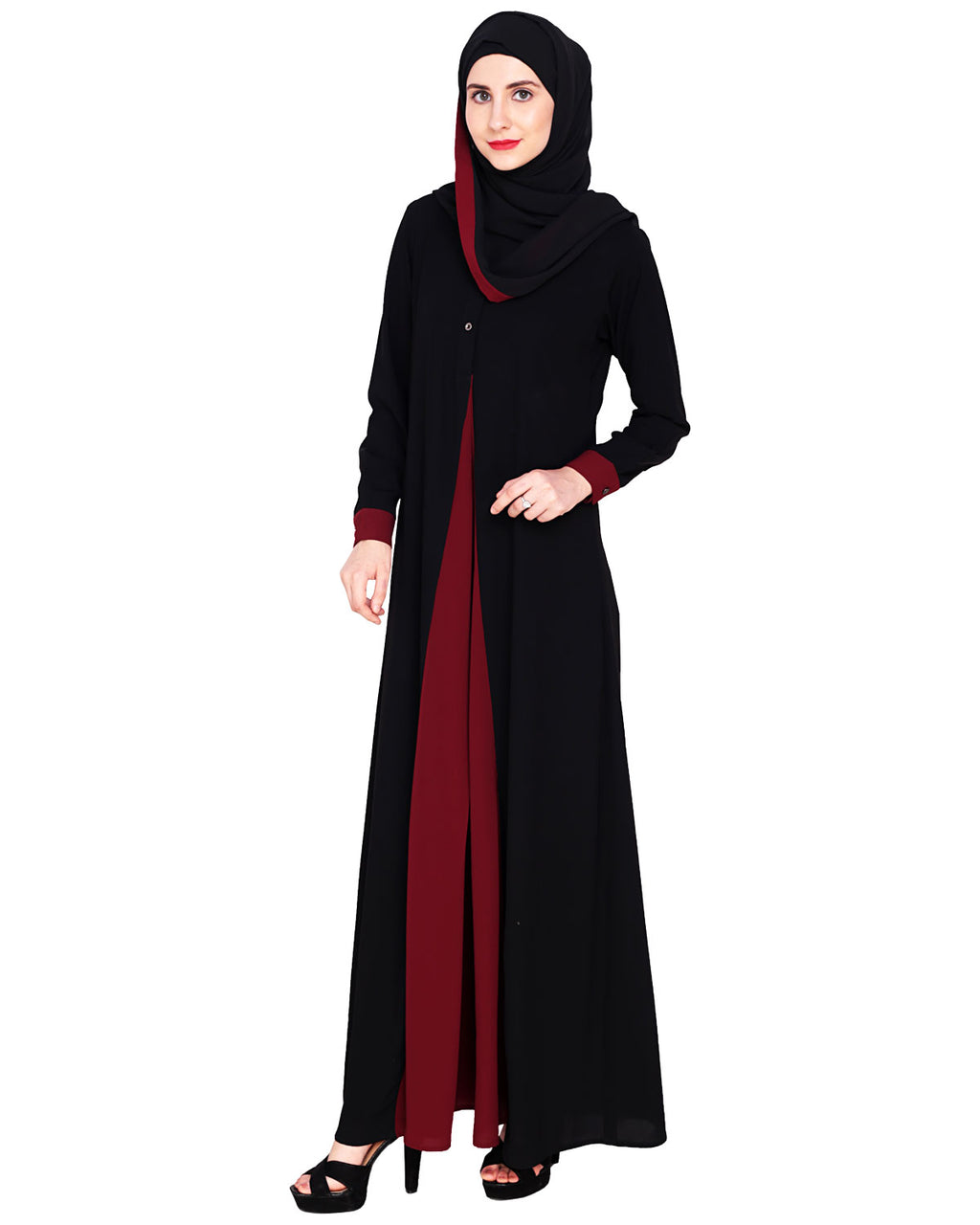 Pretty Layered Abaya