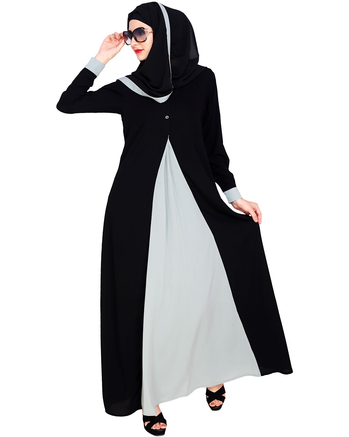 Pretty Layered Abaya