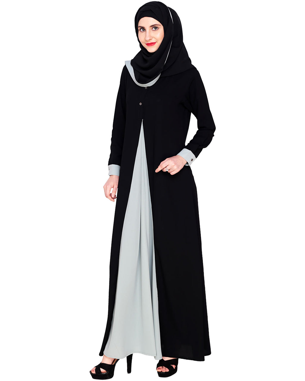 Pretty Layered Abaya