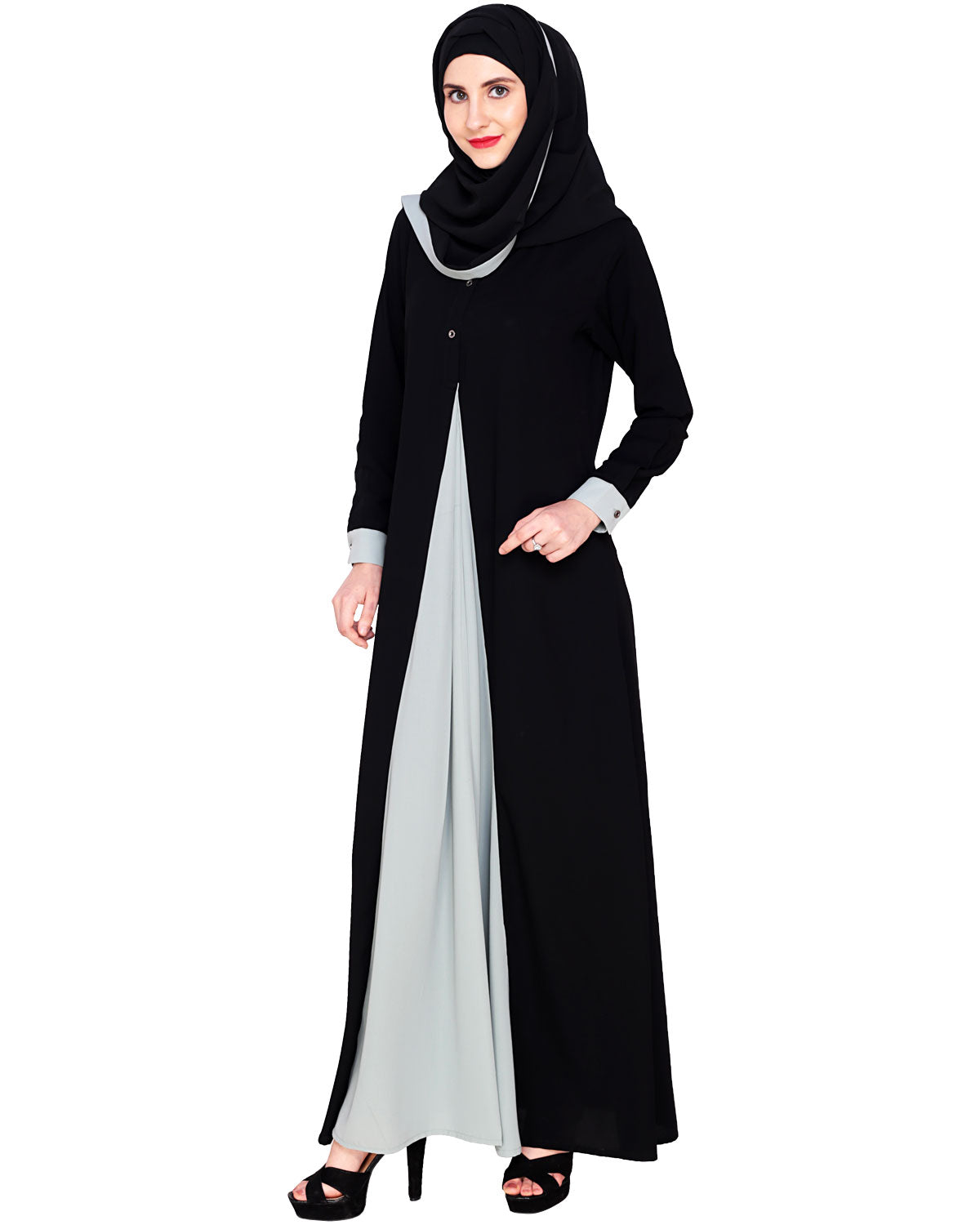 Pretty Layered Abaya