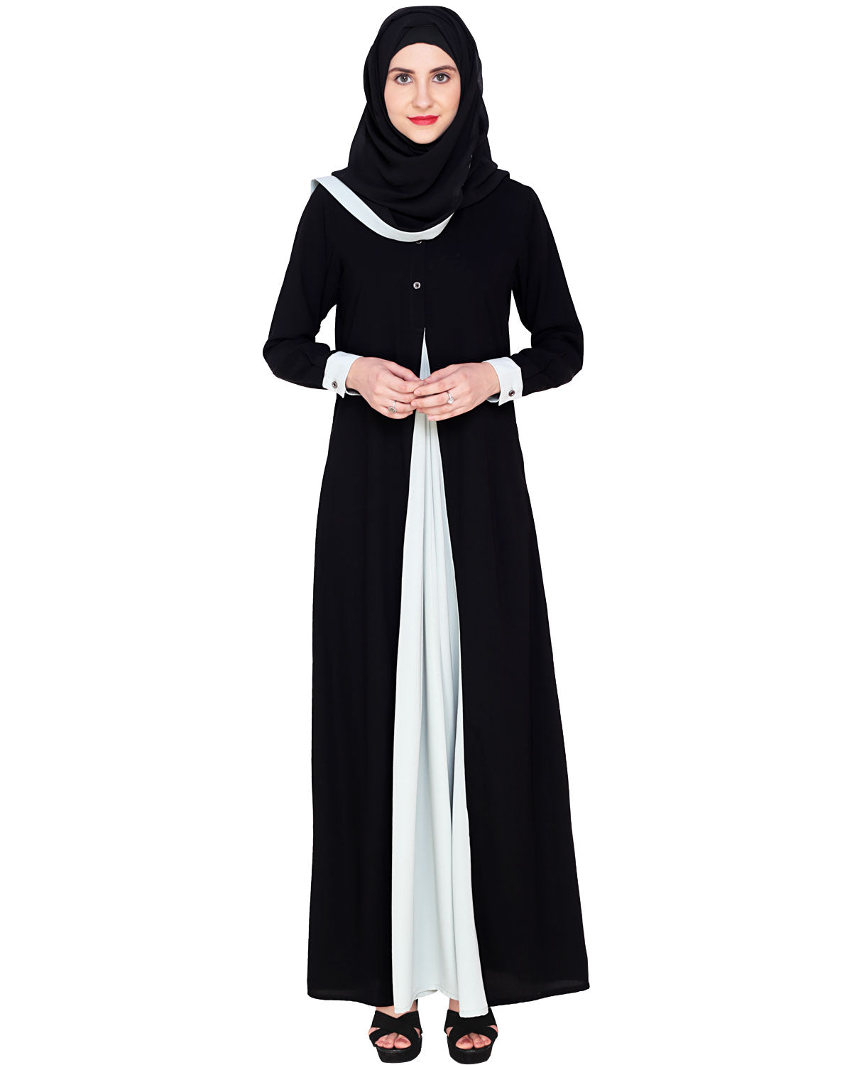 Pretty Layered Abaya