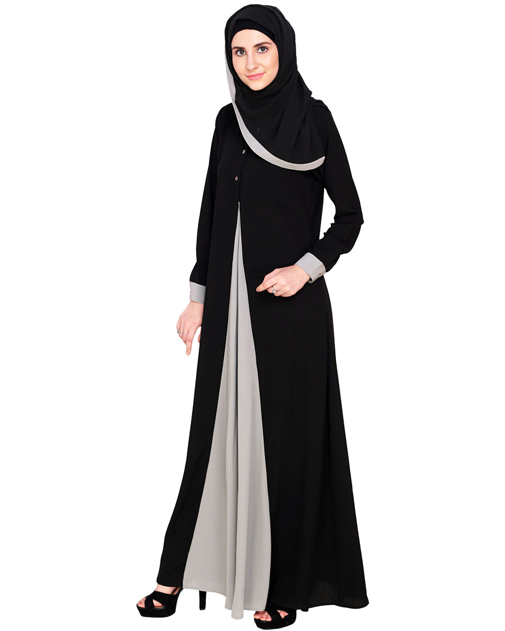Pretty Layered Abaya