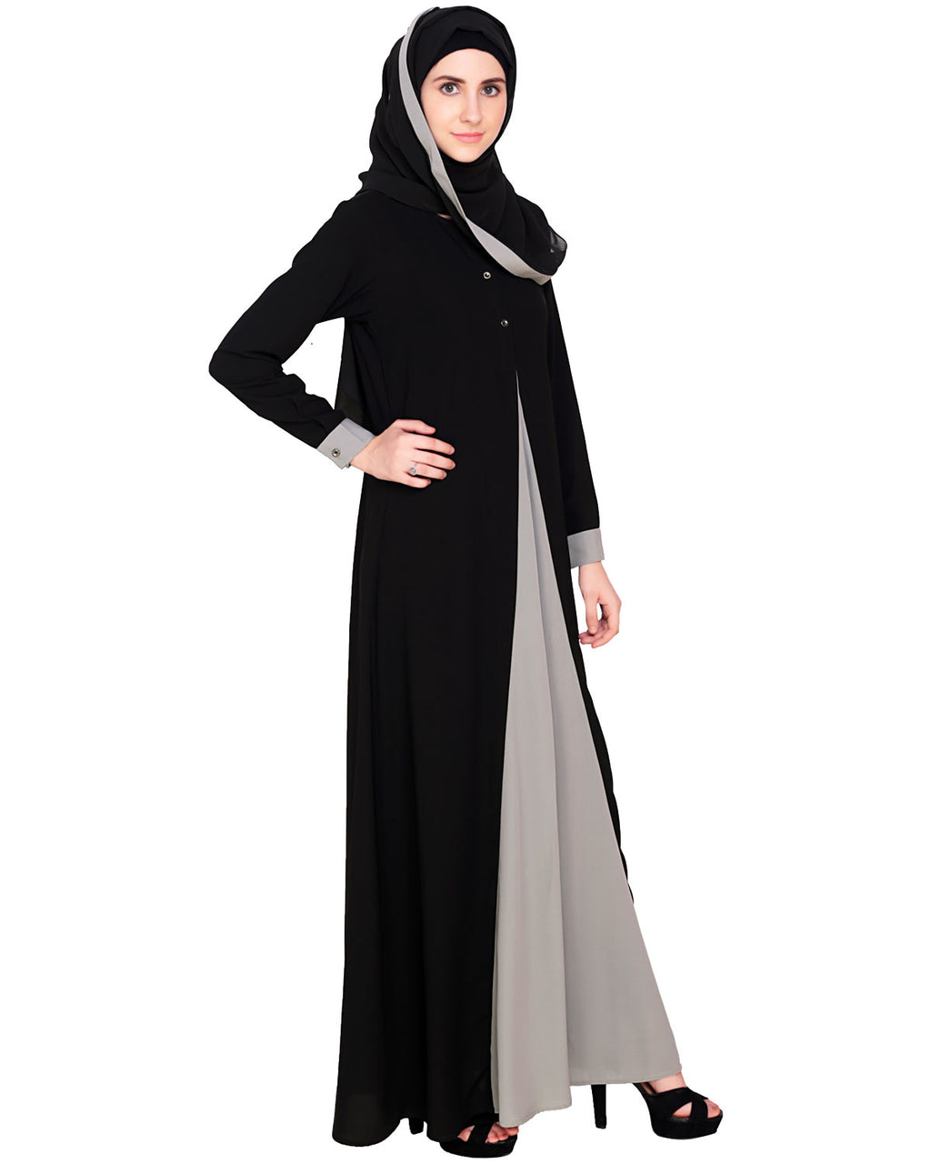Pretty Layered Abaya