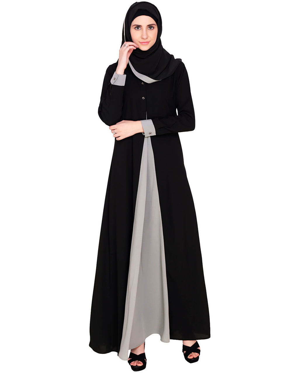 Pretty Layered Abaya