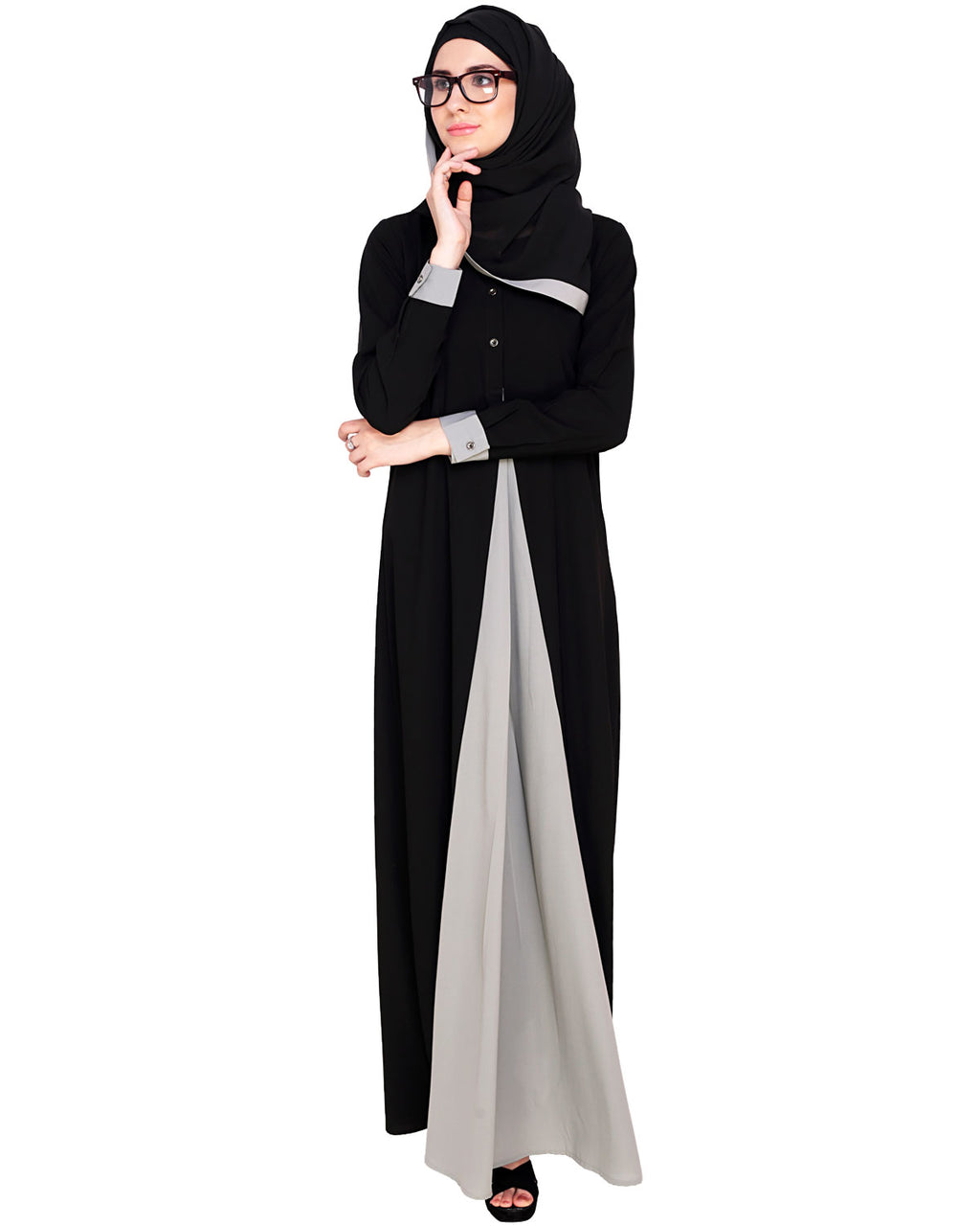 Pretty Layered Abaya