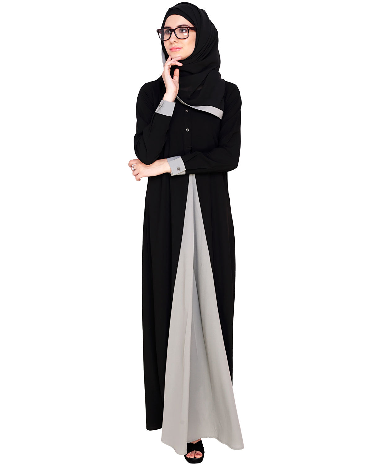 Pretty Layered Abaya
