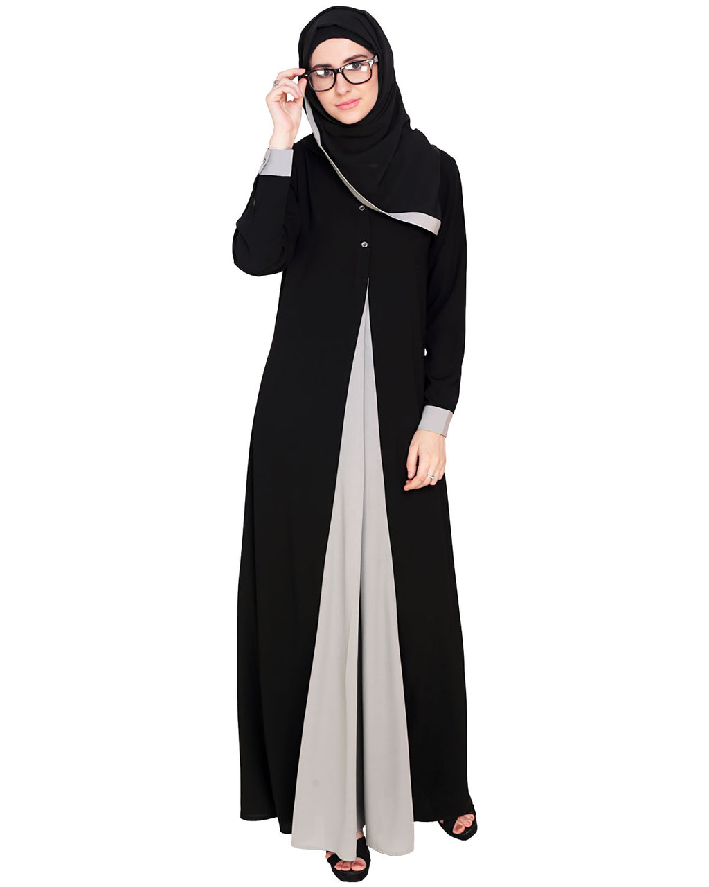 Pretty Layered Abaya