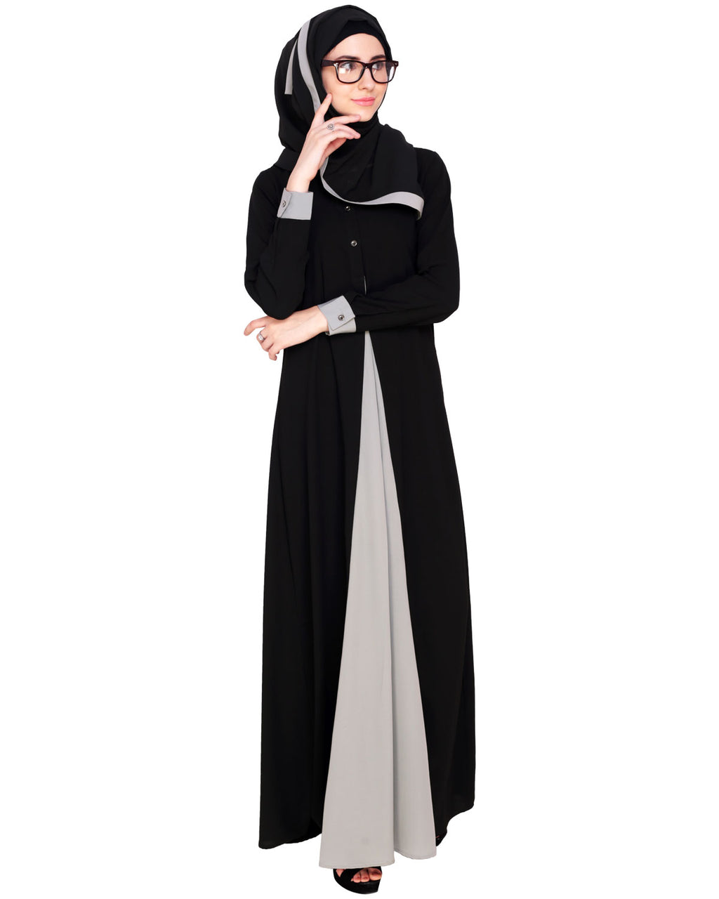 Pretty Layered Abaya